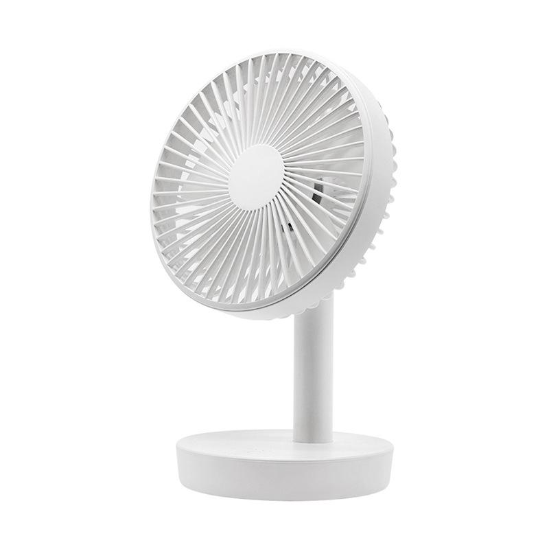 Weilexing Portable USB Rechargeable Desktop Fan with Automatic Oscillation for Dorms and Bedsides Desktop Oscillation Fan