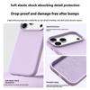 For iPhone 17 Pro Max Case Soft Microfiber Lining Liquid Silicone+PC Phone Cover