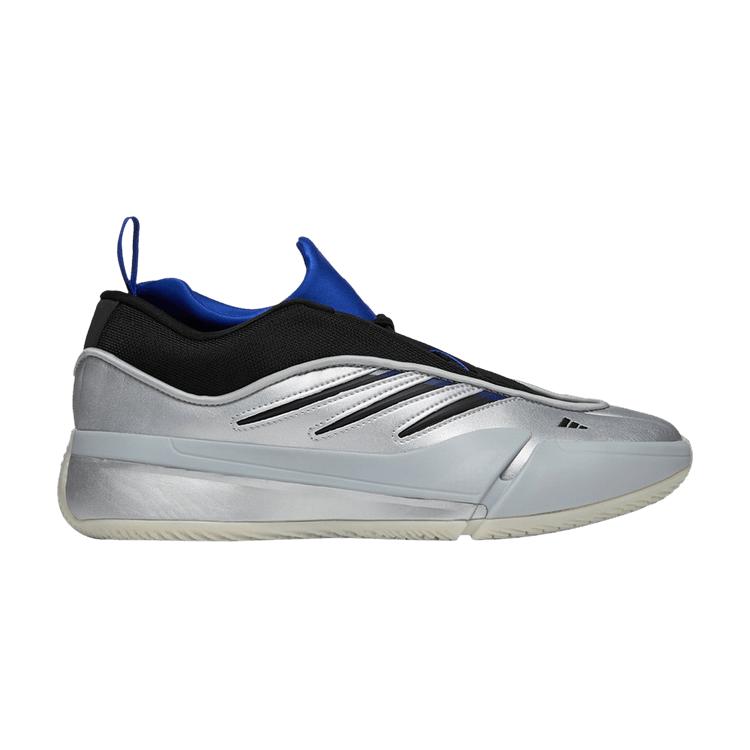 

Adidas Кроссовки мужские Dame 9 Tecmo Bowl серебристые серебристо-металлические черные JH6633 40⅔