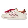 adidas Disney X Originals Superstar 2 Vielseitig Bequem Rutschfest Niedrig geschnitten Kinder Sneaker Kinder Sneaker Off-White Rot KK4472