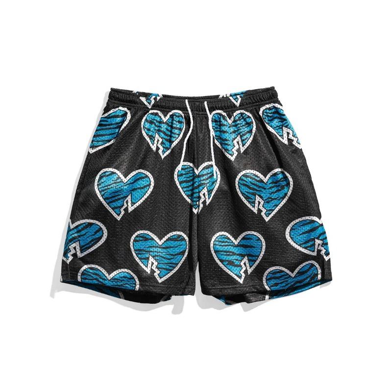 Fashion Comfortable Shorts Men's Running Sport Gym Fitness Breathable Training Male Quick Dry Beach Pants Street Hip Hop Sports