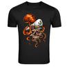 Octopus Skull Sailor Nautical Graphic T-Shirt