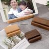 Universal Wooden Phone & Tablet Stand - Black Walnut & Beech Wood