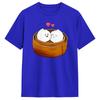 Oversized T Shirt Summer Chinese Xiao Dumpling Food Leisure T Shirts Dumpling Love Pure Cotton Tshirt for Unisex Y2K Casual Tops
