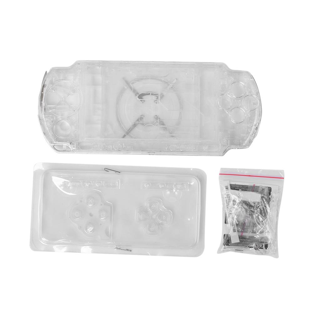 

Корпус для PSP 3000 с набором кнопок для игровой консоли PSP 3000, защитная крышка, сменные аксессуары слоновая кость