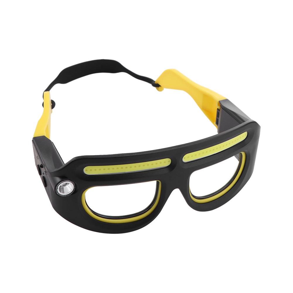 Safety LED Glasses Headlights 5 Modes Eyeglass Lamp Multifunctional Headlamp Night Running