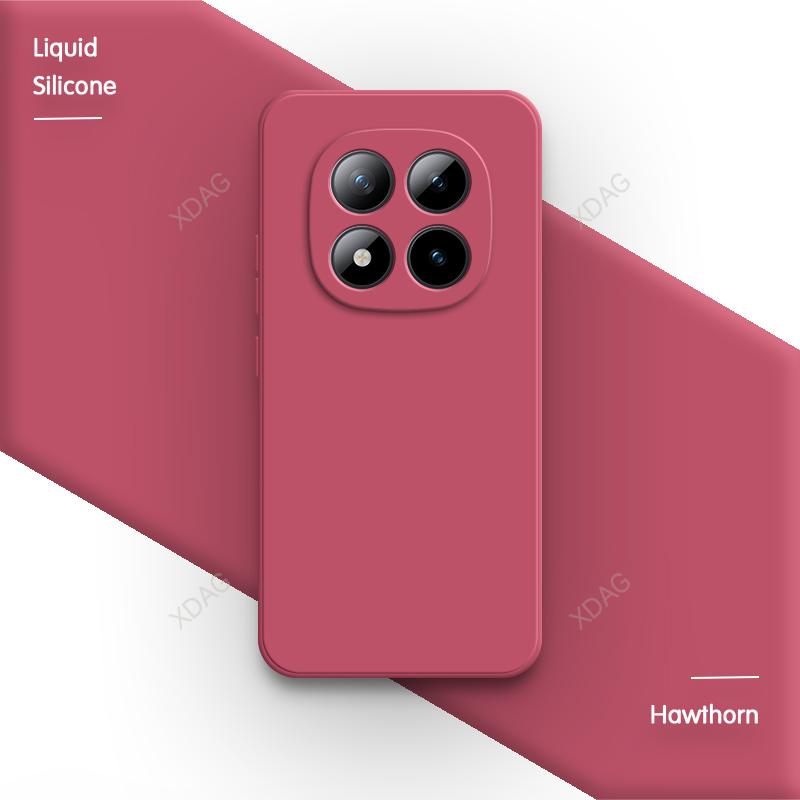 Funda Original para Teléfono para Xiaomi Redmi Note 15 Pro Plus Pro+ Note15 15Pro 5G Silicona Líquida Suave Simple Cubierta Trasera Funda Carcasas