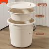ZISIZ Portable Basin Bucket with Lid