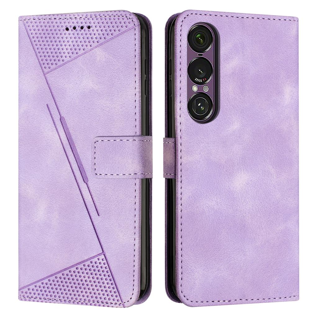 Dream Triangle Leather Wallet Phone Case with Stand Function.for Sony Xperia 1 IV,Xperia 10 IV,Xperia 5 IV,Xperia 1 V,Xperia 10 VI,Xperia 1 VII...