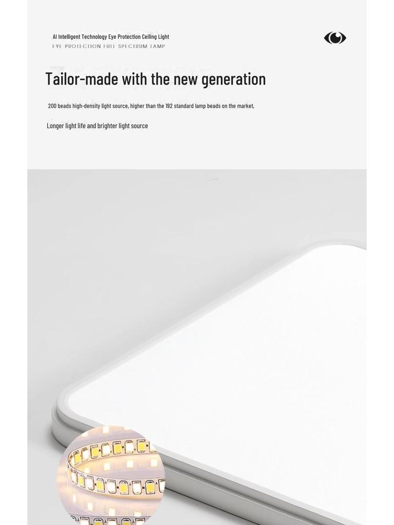Ultra-Thin Minimalist Ceiling Lamp for Bedroom, Living Room, Corridor, and Children's Room