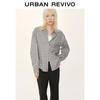 UR Spring Women's Vintage Plaid Collared Shirt