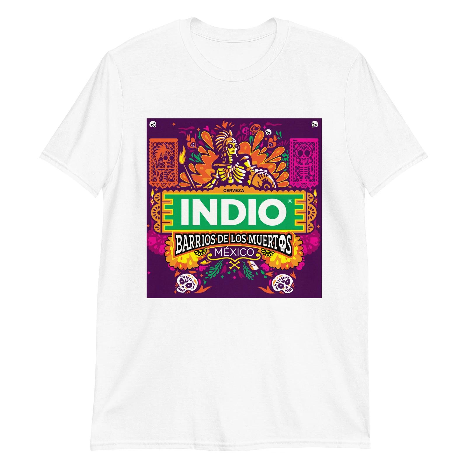 Skull Indio Unisex T-Shirt Dead Beer Indian Mexican Spanish Los Muertos death 3XL
