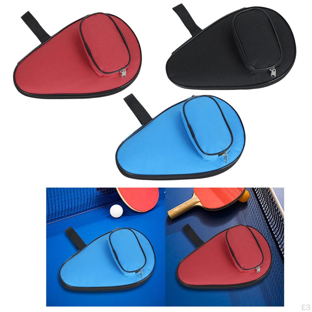 Pingpong Paddle Bag, Racket Pocket, Versatile Protection, Carrying Protective Container
