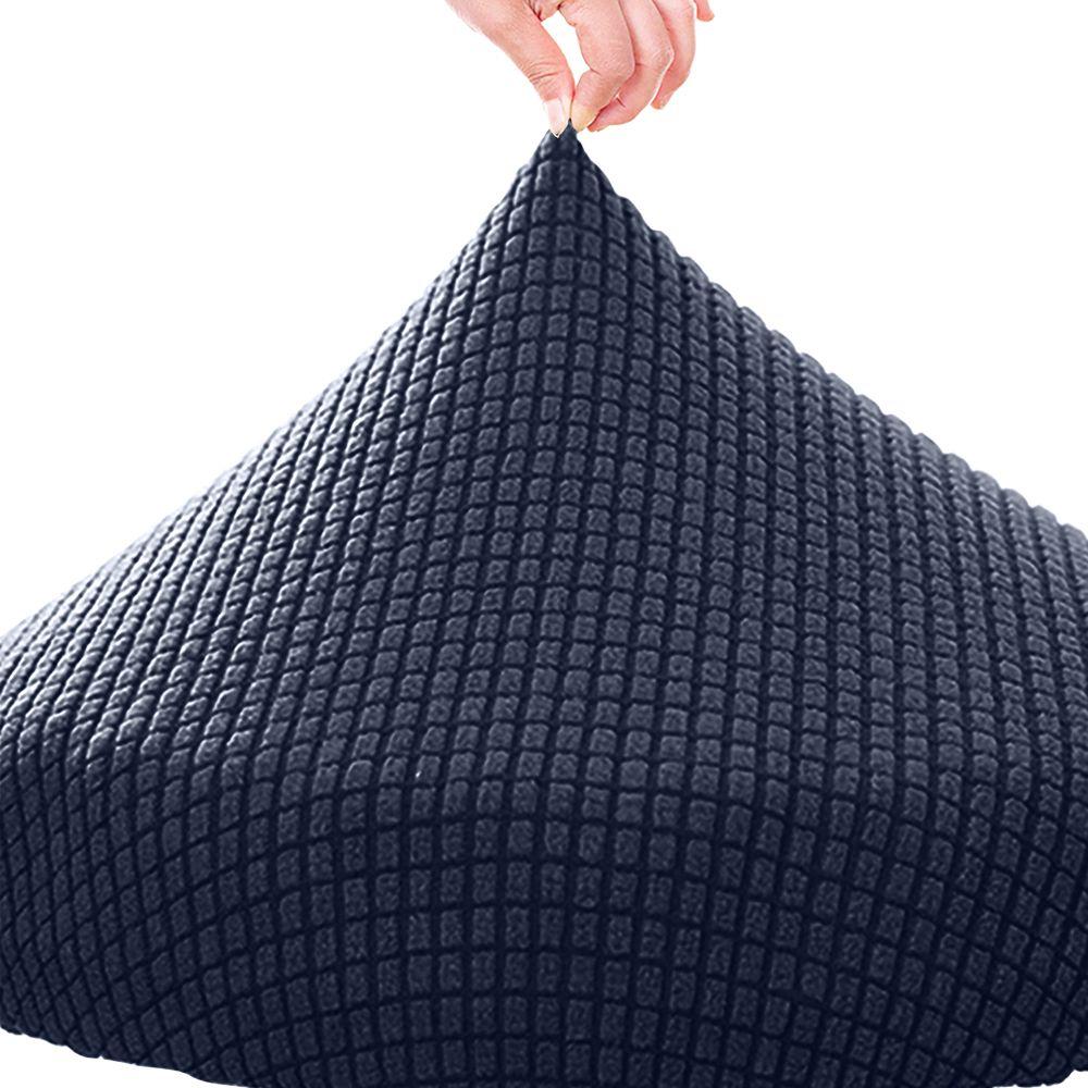 Thickened Anti-fouling Bar Stool Chair Cover Elastic Round Chair Cover Seat Chair Slipcover