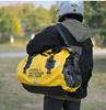 ISE MOUNT Waterproof Motorcycle Rear Seat Bag - Large Capacity, Convertible Backpack/Shoulder Bag for Outdoor Travel and Cycling.