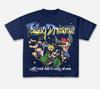 Gun Wielding Angel Graphic TShirt Unisex ShortSleeved Hip Hop Retro Street Y2k Casual Fashion Tops Clothing