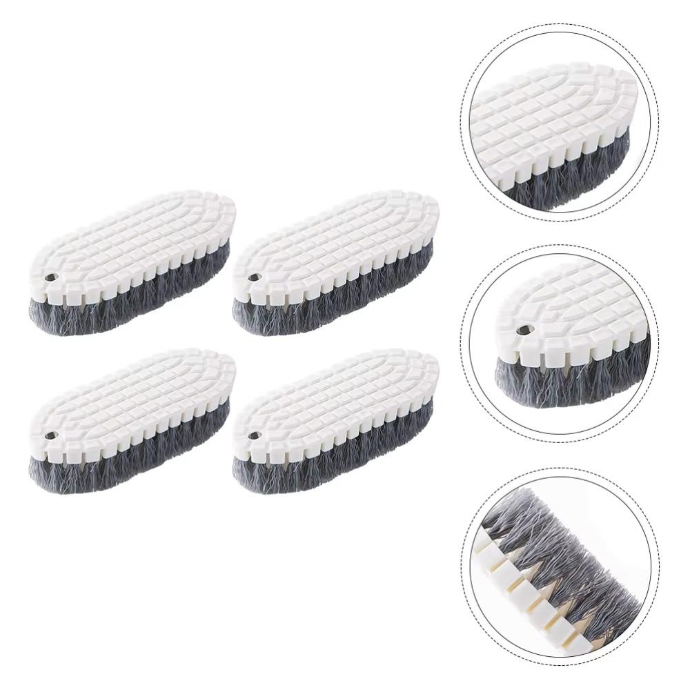 2Pcs Without Dead Corners Corner Brush Bendable Scrubber Cleaning Tool Tile Floor Cleaner  Bathroom