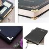 500/50x Photo Corner Protectors Albums Menus Books Folders Scrapbooking Edge Metal Corners Decoration Crafts Office Supplies