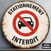Vintage Kein Parken Metall Wandkunst Schild Retro Garage Dekor