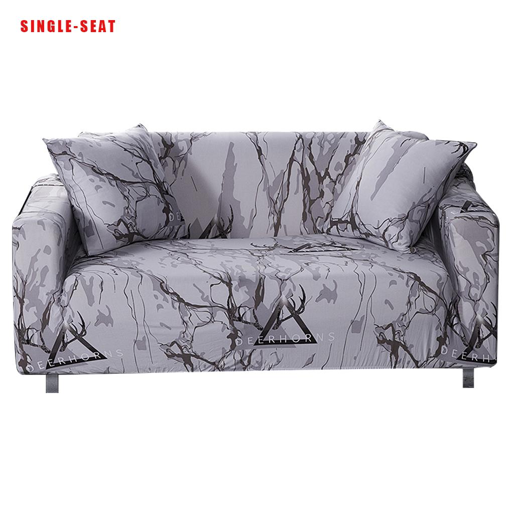 

Мягкий эластичный универсальный чехол для дивана, дышащий, износостойкий, с принтом, одинарный тип 1 1 people