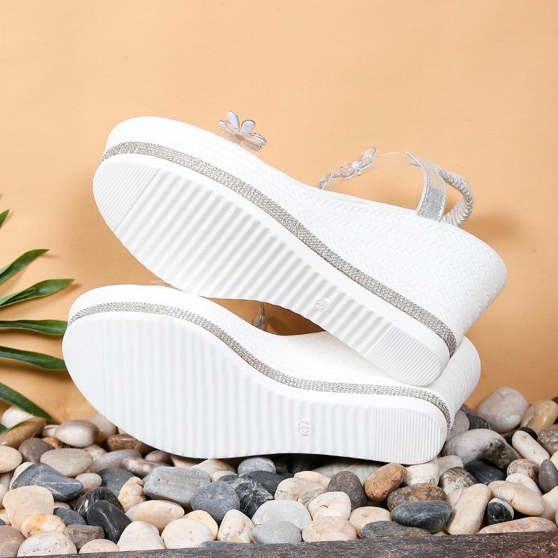 Fashion Internet Celebrity Sandals Platform Sole Heightened Fashion Non-slip Trifle Sole Women's Shoes