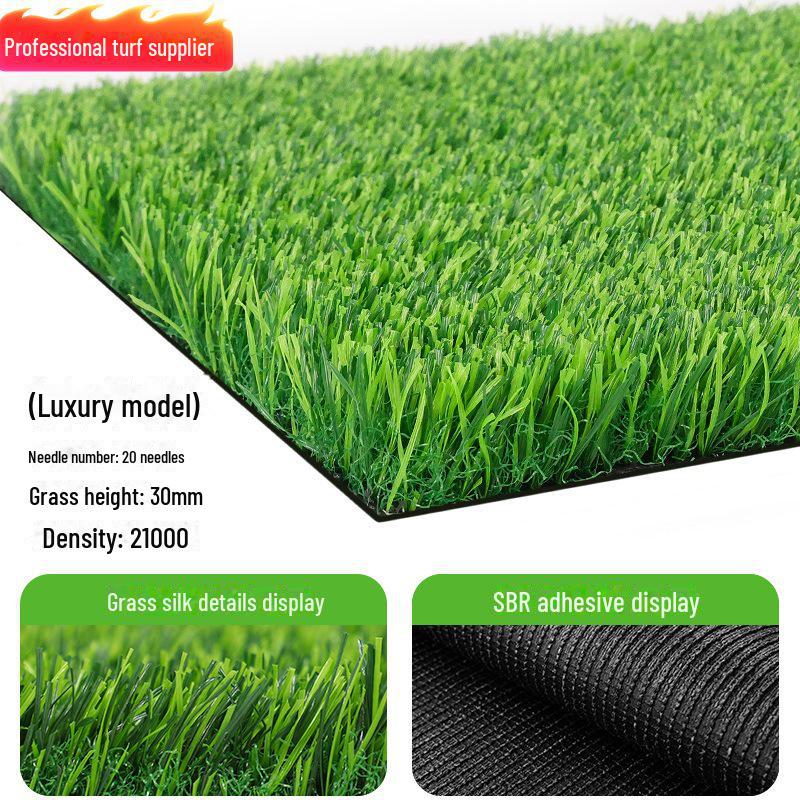 Outdoor Green Artificial Turf Mat for Kindergartens & Football Fields
