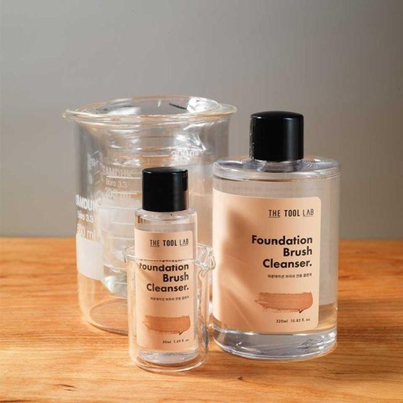 [1g Reiniger] [Einmal pro Woche] The Tool Lab Foundation ODER Make-up Pinselreiniger (Wählen Sie 1 von 2)