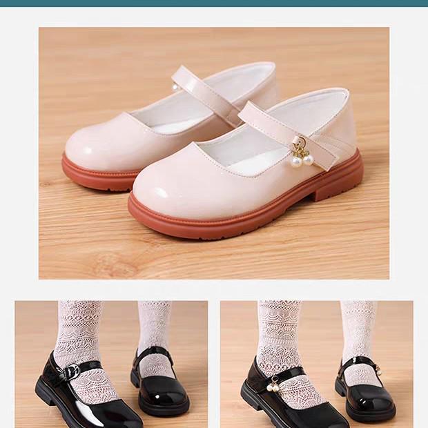 Unisex British-Style Leather Shoes for Kids: Soft-Soled, Versatile Performance Footwear in Various Styles