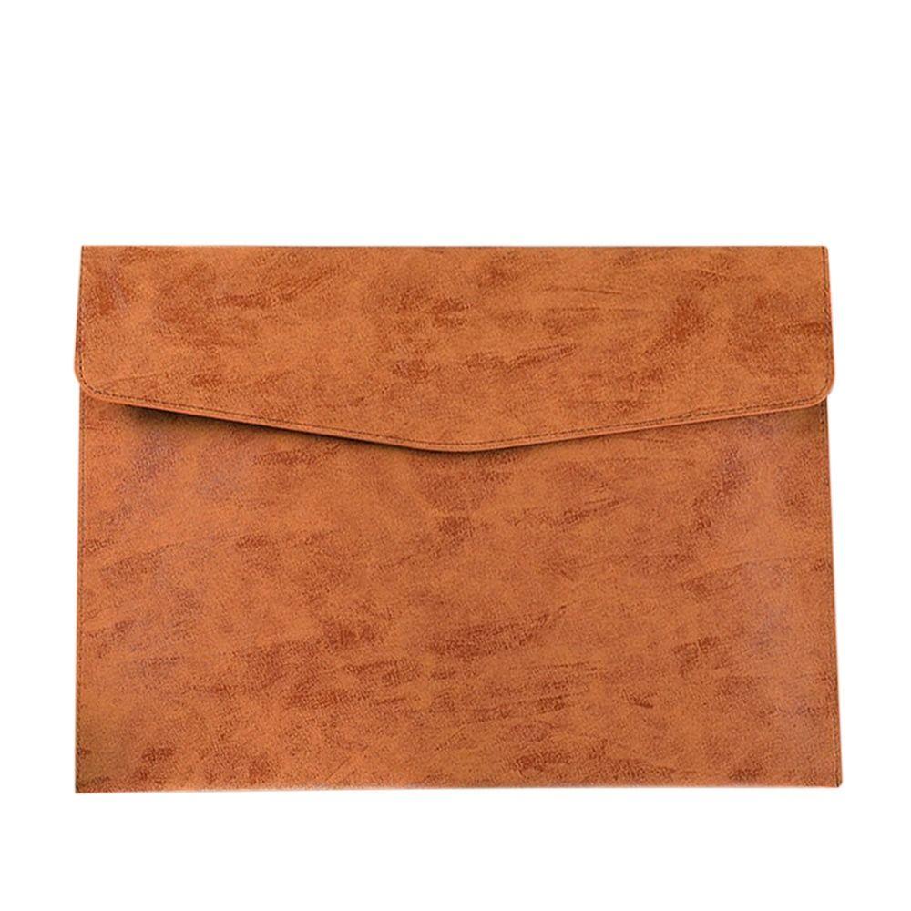Porte-Documents Simili Cuir Luxe - Pour Voiture/Moto Avec Poches Cartes