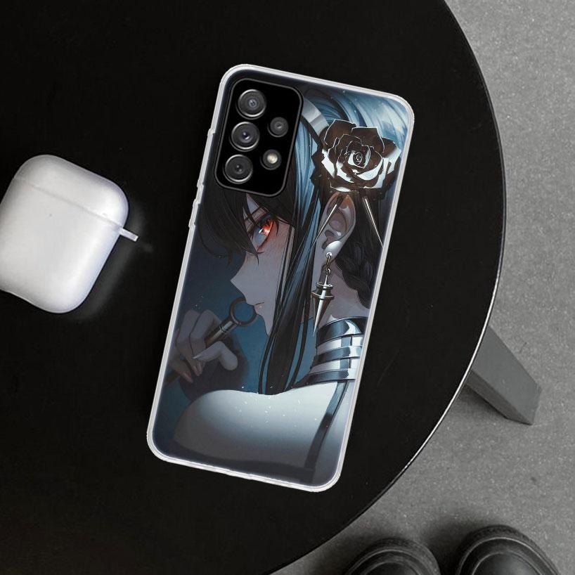 

S-Spy Family Yor F-Forger Phone Case Cover for Samsung Galaxy A12 A22 A32 A52 A72 A02S A51 A50S A31 A20S A10S Note 20 Ultra 10 P Samsung A22 4G