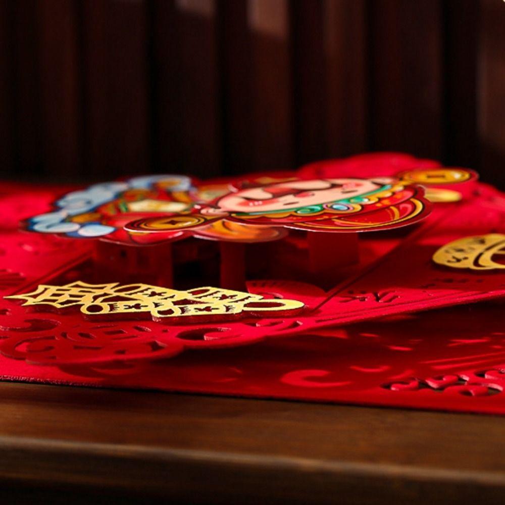 Thickened Spring Festival Hanging Decoration with Tassel God of Wealth Pendant  Living Room