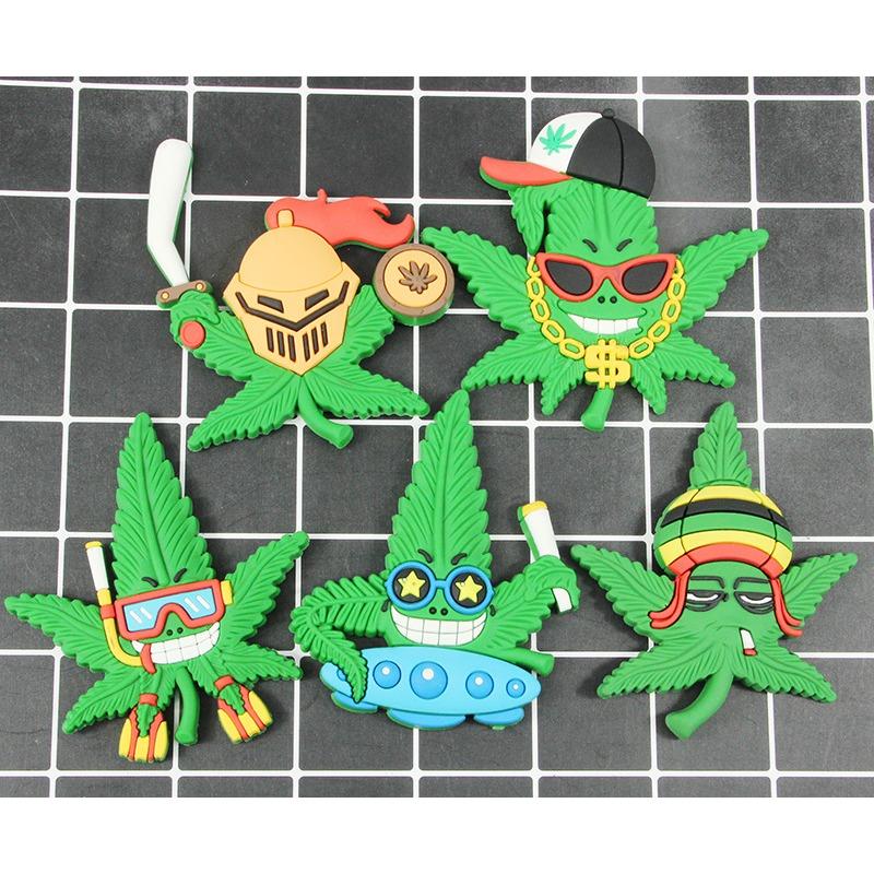 

1 шт. Мягкая клейкая мультяшная джинсовая магнитная наклейка цветные листья сообщение наклейка для дома ежедневная креативная 3D наклейка на холодильник оптовая продажа