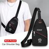 Car Logo Chest Bag Leisure Crossbody Bag Outdoor Shoulder Package For Opel Astra Grandland Corsa Mokka Frontera Insignia Zafira