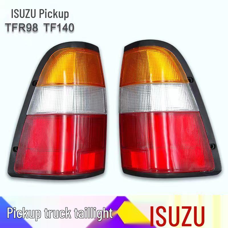 Isuzu Qingling Pickup Truck Rear Tail Light Assembly for 1998 Model - Includes Reverse and Brake Light Bulb.