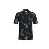 Color Block Brand Logo Print Golf Sports Short Sleeve Polo Shirt Men Polo Shirts Black 1327037-052