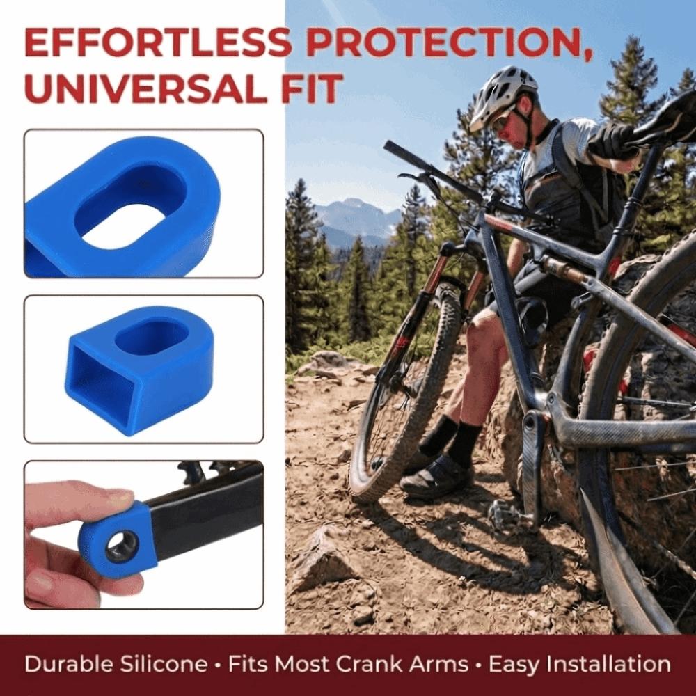 10PCS Multicolor Cycling Crank Boot Protectors Soft Crank Arm Protectors  Mountain Bike