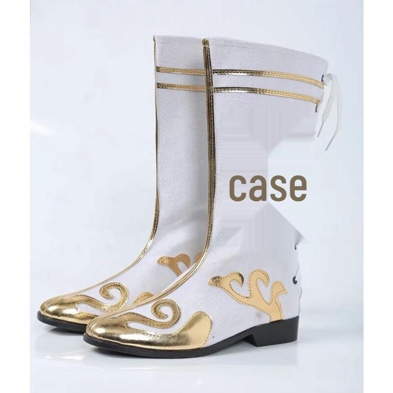 Unisex Tibetan Mongolian Style Performance Long Boots