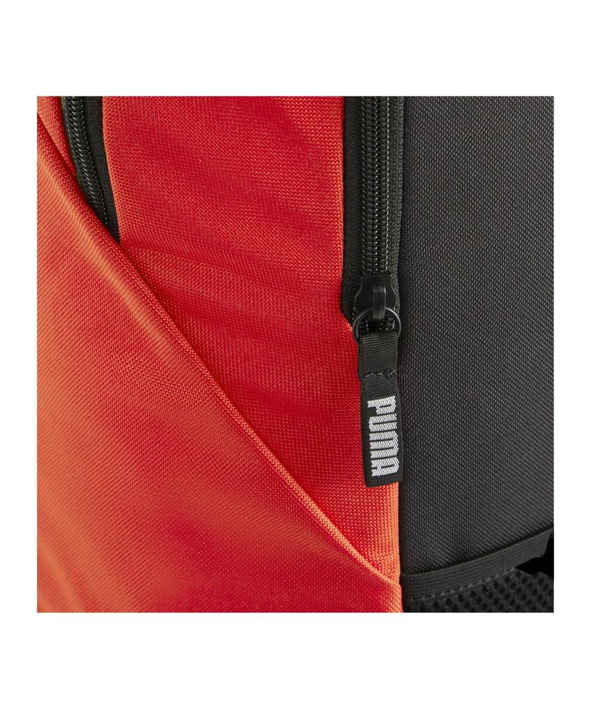 PUMA Team Goal Kid's School Backpack 24L Red and Black