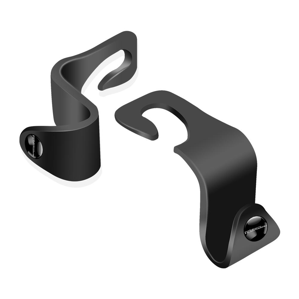 2026 Hot Sticker 2Pcs Car Seat Headrest Hooks Hidden Back Hanger Organizer Rear Interior Accessories For Alfa Romeo Giulia Stelv