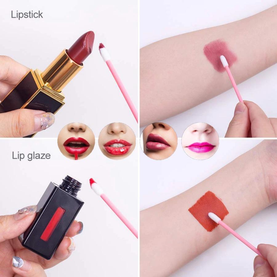 50/100/300/500 uds. Cepillos para Cejas Pestañas Rastrillos para Pestañas Aplicadores de Varitas de Máscara para Extensión de Pestañas Herramienta de Maquillaje LAUKISS
