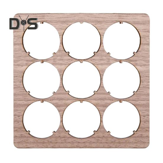 

Подставка под пивную крышку для мужчин, подарок любителям пива, домашний декор для мужчин, вмещает 9 крышек, отделка под дерево в деревенском стиле, подарок для него, подарки для папы