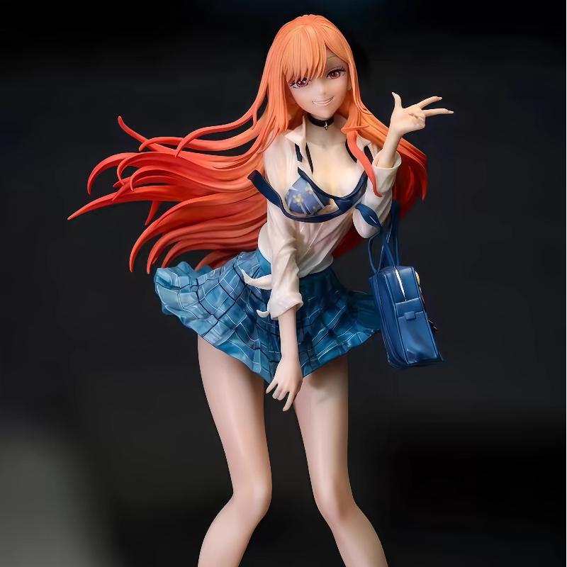 27cm Kitagawa Marin Beach Ver Pvc Figure My Dress Up Darling Anime Girl Collectible Model Desktop Decoration Gift For Anime Fans