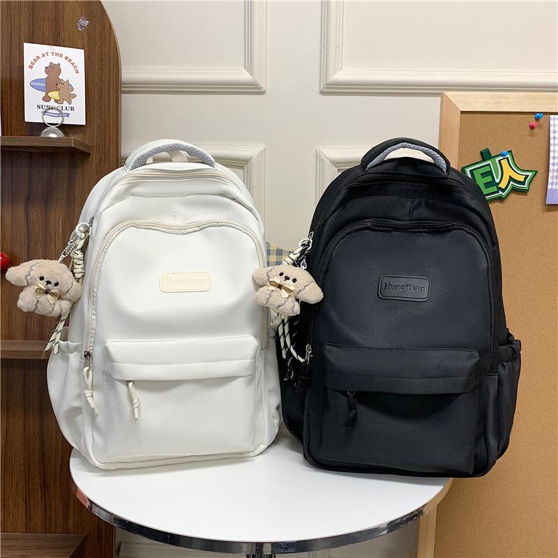 Schoolbag 1011 Spring New Schoolbag for High School Students and Junior High School Students College Students Large Capacity Color-Blocked Backpack
