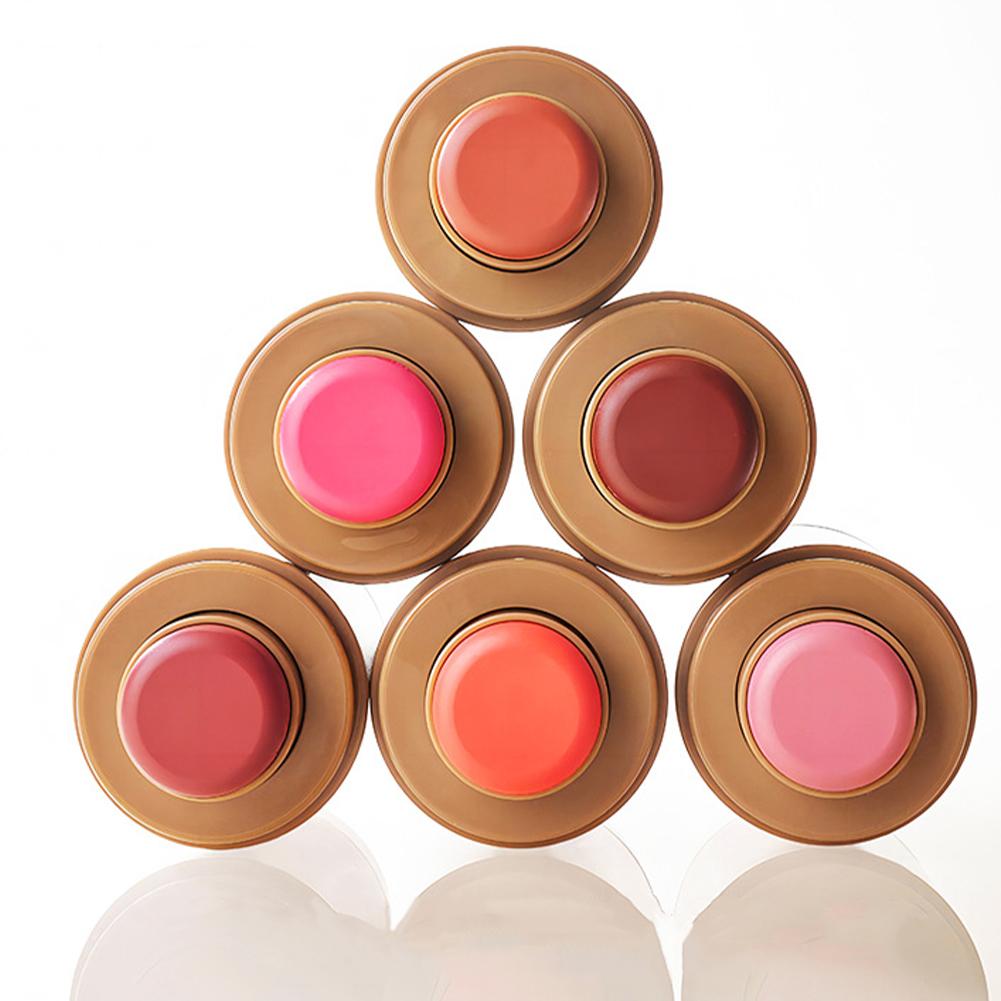 Pocket Powder Blusher Stick 6-color Lip Gloss Stick Highlights Brightens Natural Matte Rouge Blusher Blush Cream Stick