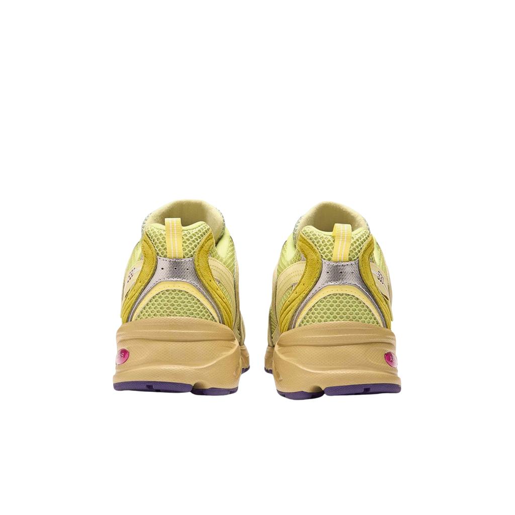 Salehe Bembury x New Balance 530 Prosperity Be The Prize Unisex-Sneaker Grün Staubgelb Selleriegrün MR530PR