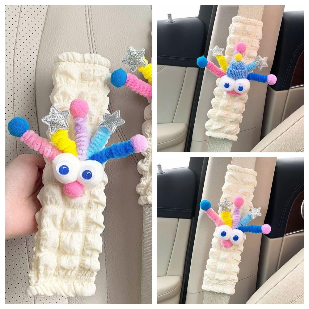 Comfortable Seat Belt Shoulder Pads Quirky Anti-slip Cover Car Insurance Belt  Automotive Interior