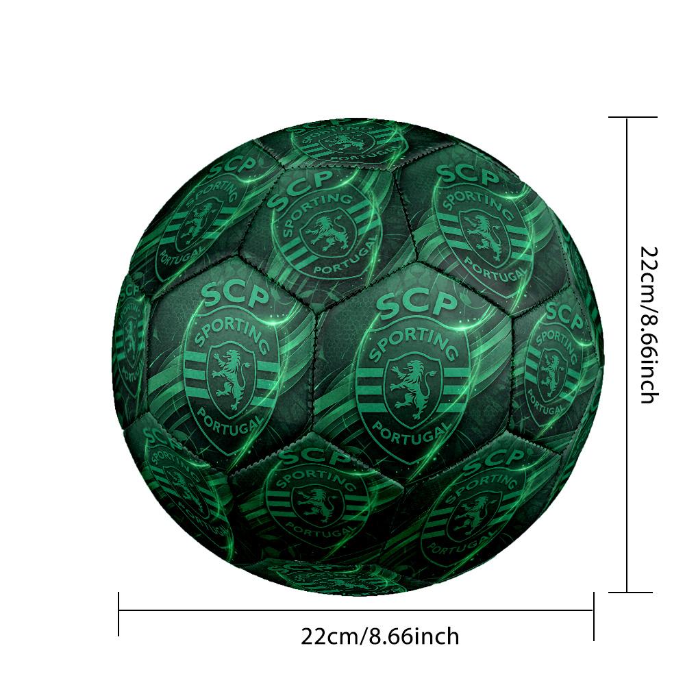 Sporting CP FC Size 5 Standard Football Durable Training Match Soccer Ball for Adult Outdoor Sports