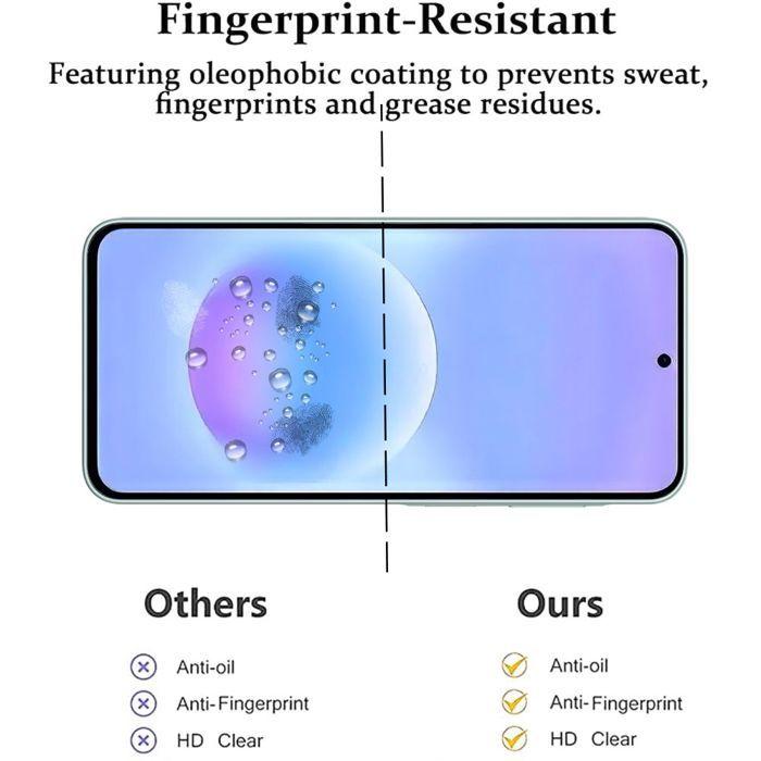 2x Verre Trempé pour Samsung Galaxy A57 5G - Protection Anti-Rayures Antichoc 9H Transparent