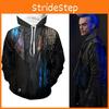 Luxuriously Soft Descendants 3 Hades Hoodie Cosplay Costume For Unisex Comfort