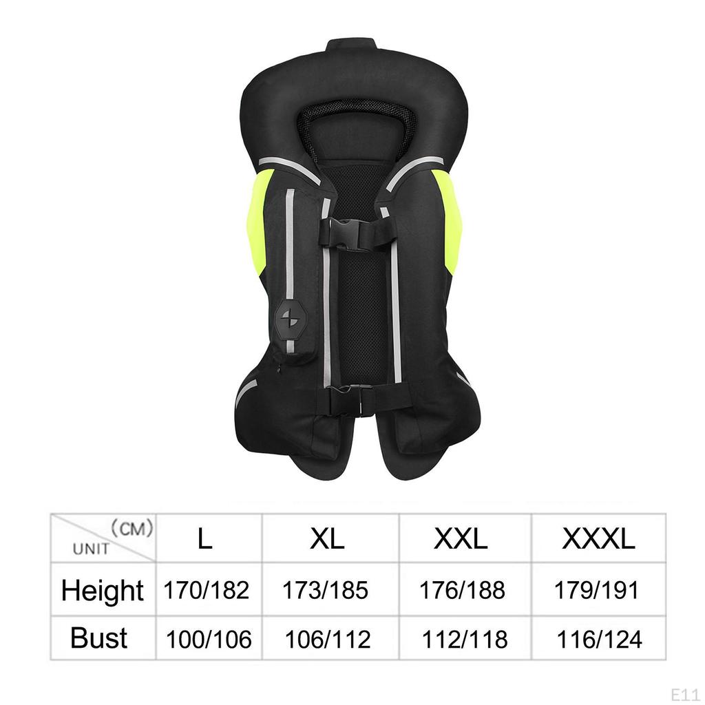 Fortschrittliche Motorrad-Airbagweste für Fahrer